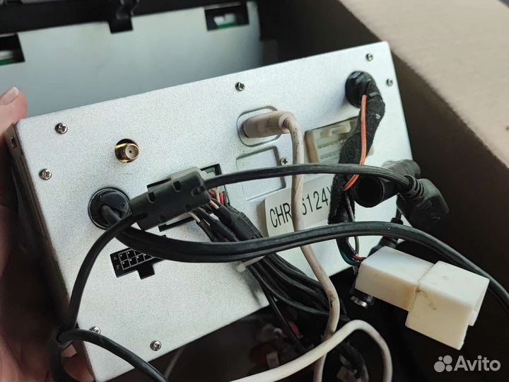 Штатная магнитола на Mitsubishi Outlander XL