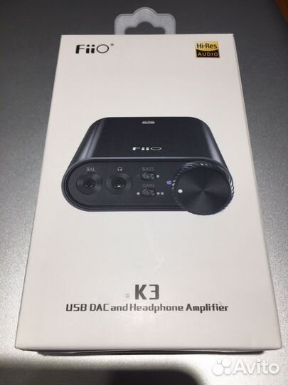 Усилитель для наушников цап fiio k3