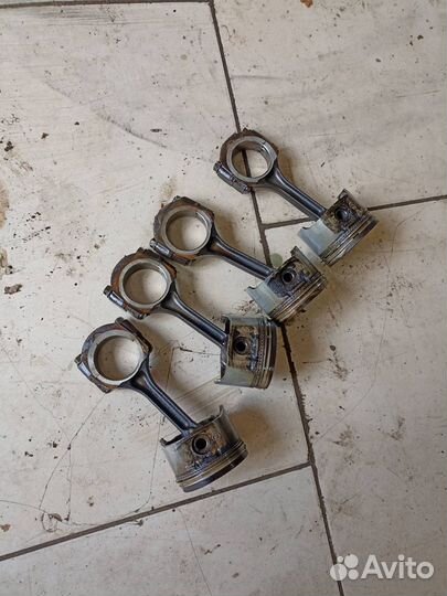 Комплект поршней renault logan 1.4