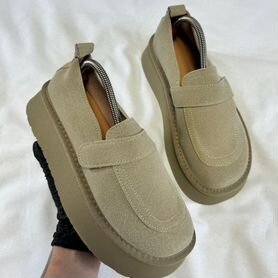 Ботинки ugg на платформе угги женские