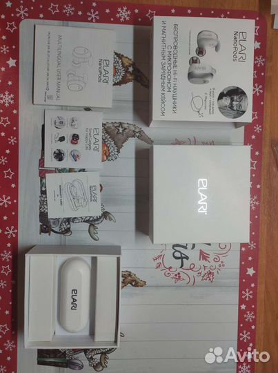 Беспроводные наушники elari nanopods