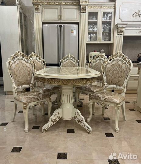 Кухонный стол стулья /Обеденная группа стол стулья