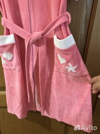 Халат домашний махровый женский XL