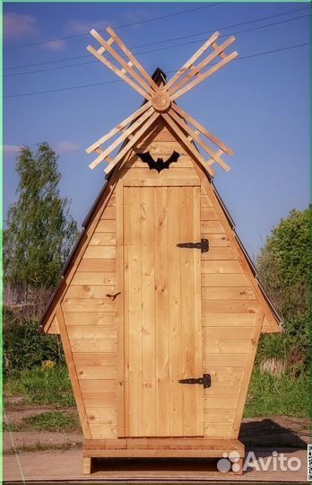 Дачный туалет с установкой SOX563
