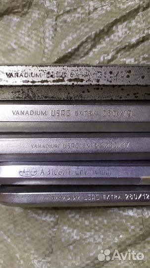 Набор шестигранных ключей usag (Италия) 12-22мм