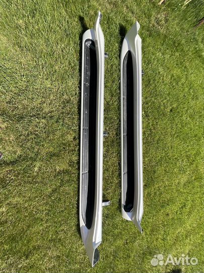 Пороги land cruiser 200 с подсветкой