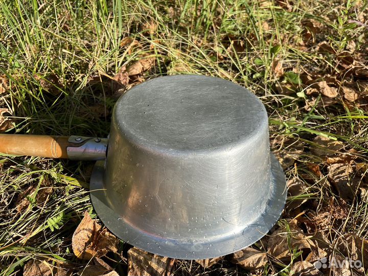 Таз алюминиевый ковш винтаж