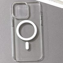 Чехол на iPhone 14 Pro Max Clear Case Magsafe