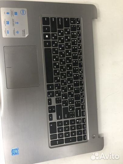 Корпус ноутбука dell 5767 (Рабочий с клавиатурой)