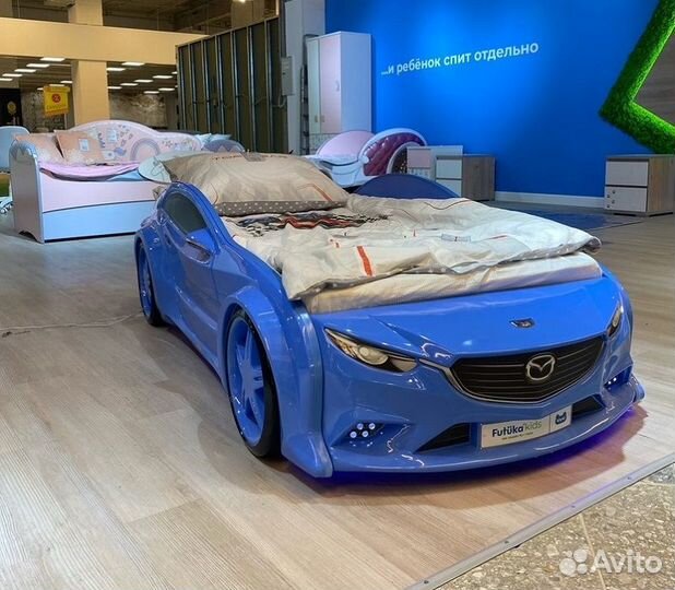 Кровать машина