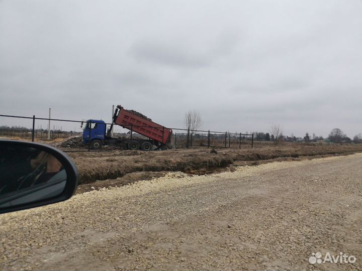 Засыпка и поьем участков под ключ