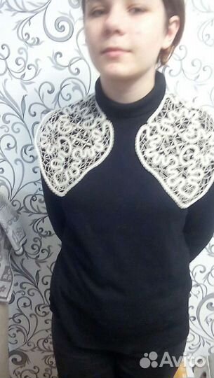 Кружевной воротник вологодское кружево