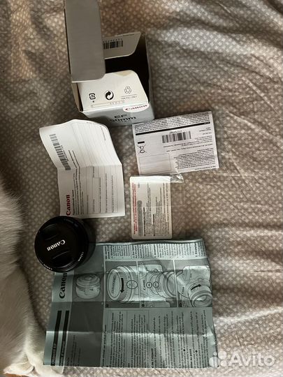 Объектив Canon EF 50mm f 1 8 ii