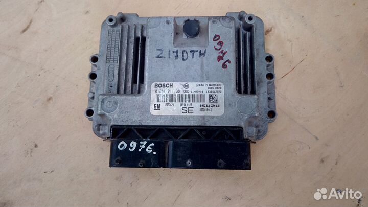 Эбу 12992629 SE Z17DTH на Опель Астра Н