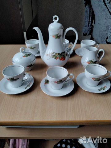 Кофейный сервиз новый Германия фарфор