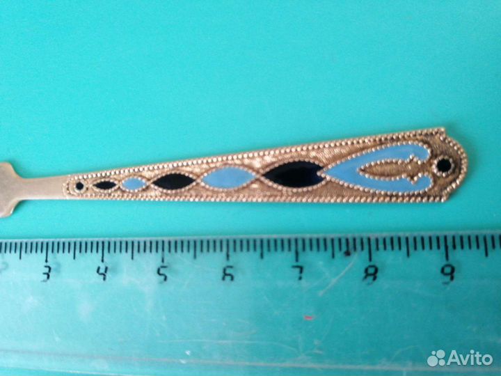 Серебряная вилочка для лимона