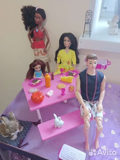 Кукла барби barbie шарнирная