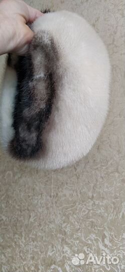 Берет норковый