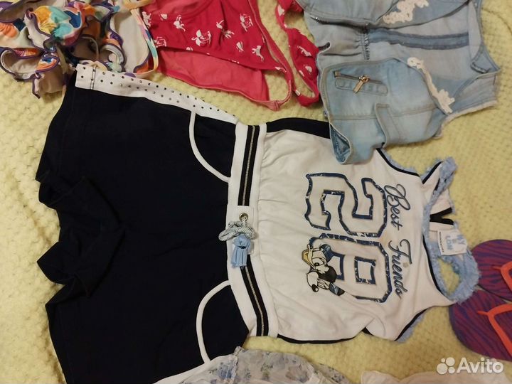 Летняя одежда девочке 6-8 лет