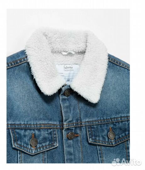 Куртка джинсовая новая Futurino, размер 146