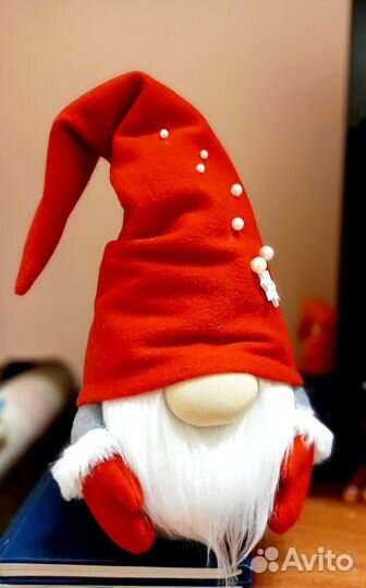 Скандинавский гном, игрушка интерьерная новая