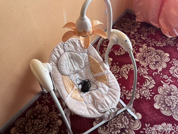 Детские электронные качели