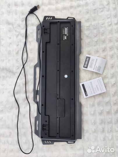 Клавиатура с подсветкой defender iron spot