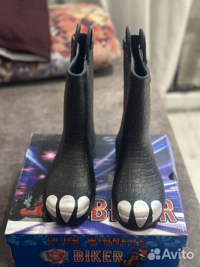 Сапоги резиновые новые детские 32 размер