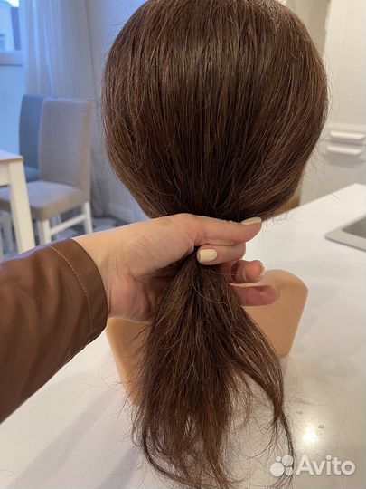 Голова манекен Ellen 40 см braun