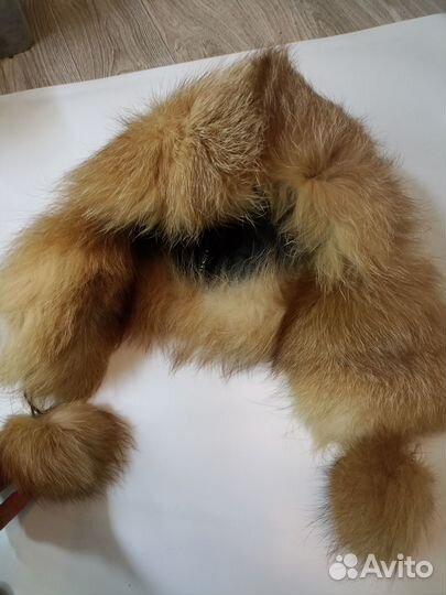 Женская шапка ушанка натуральная