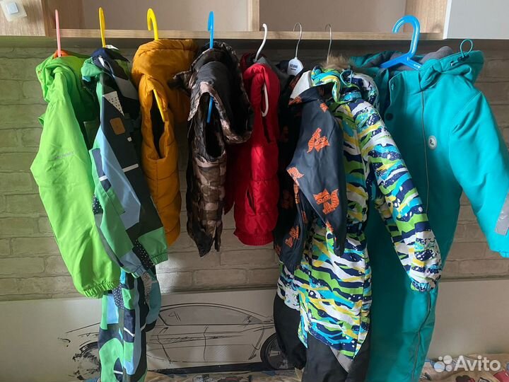 Огромные пакеты одежды для мальчика от 92-110