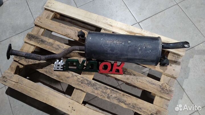 Toyota prius 20 глушитель