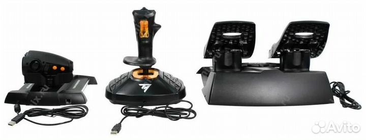 Джойстик Thrustmaster T.16000M FCS Flight Pack