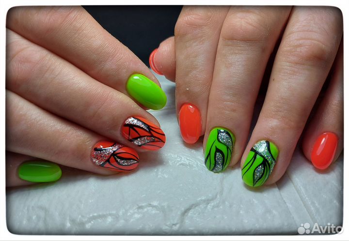 Гель лак/наращивание