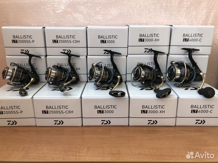 Daiwa 19 Ballistic LT2000, LT2500, LT3000, LT4000