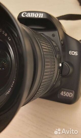 Зеркальный фотоаппарат canon eos 450 D