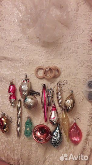 Елочные игрушки СССР