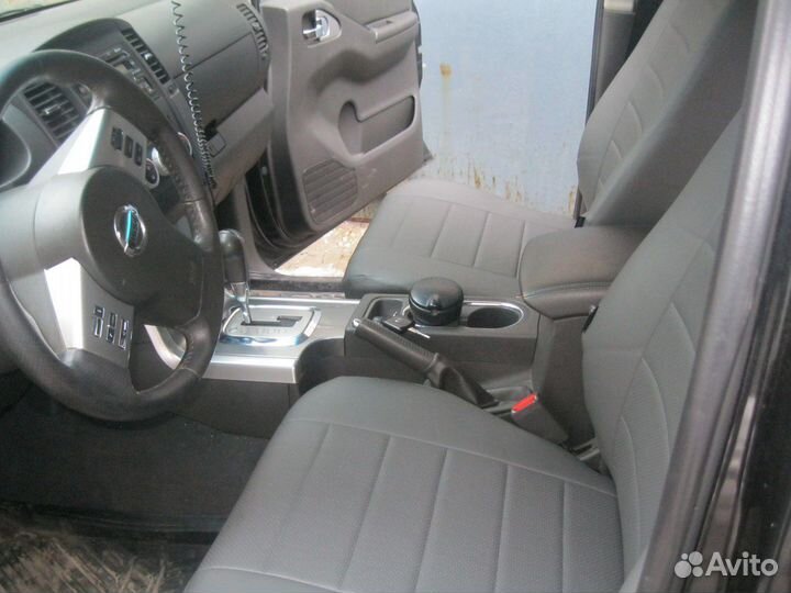 Чехлы экокожа на Nissan Navara 3 Автопилот