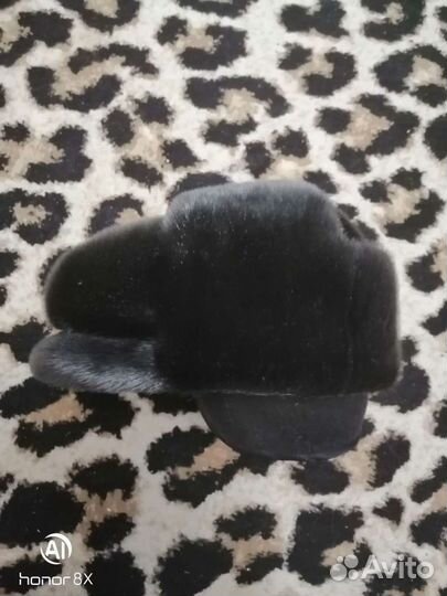 Норковая мужская кепка