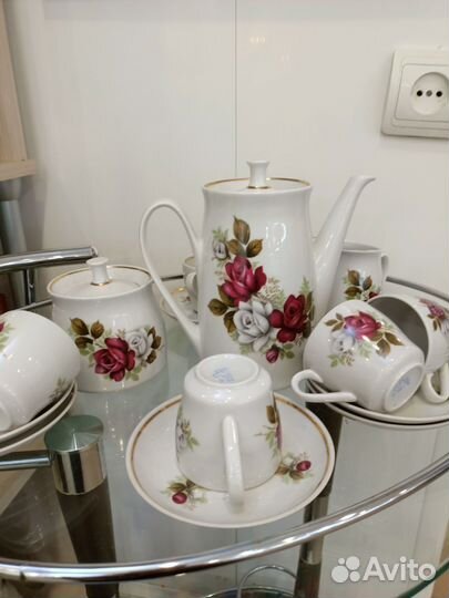 Чайный сервиз вербилки СССР