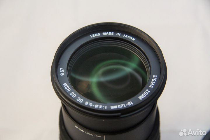 Sigma 18-125 байонет Canon