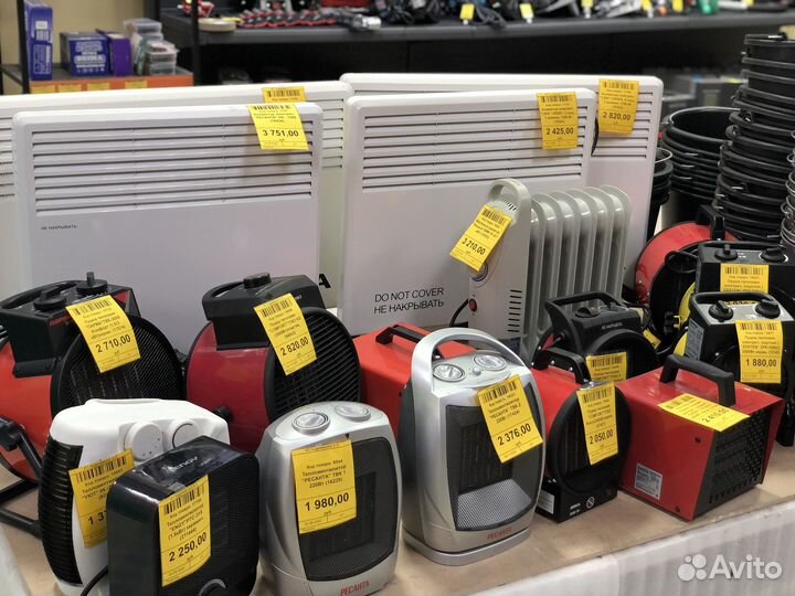 Тепловентилятор, Обогреватель