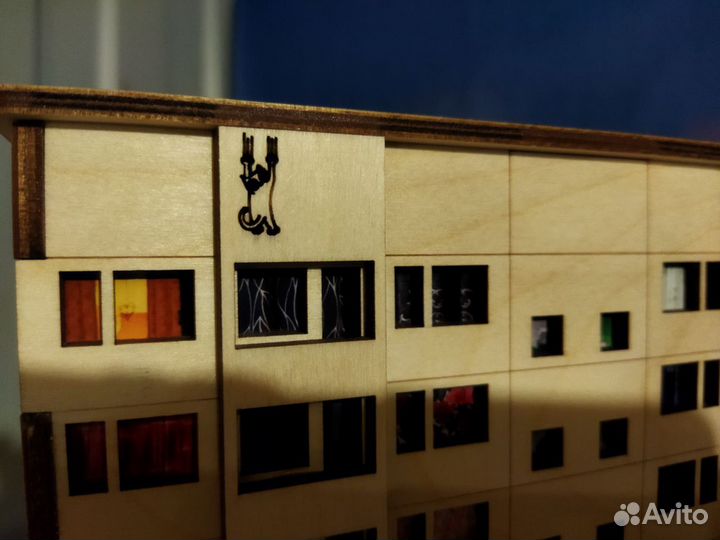 Ночник панелька граффити