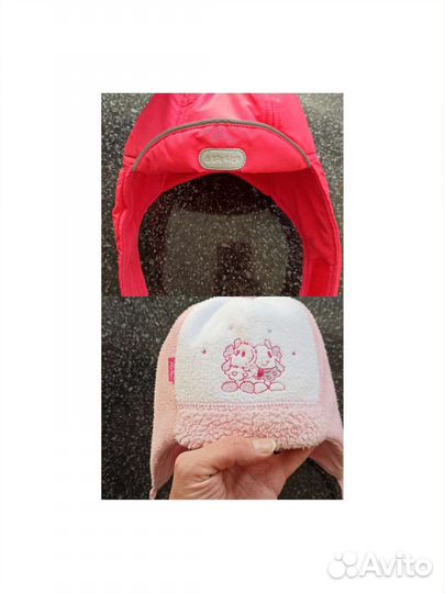 Шапка детская для девочки зимняя