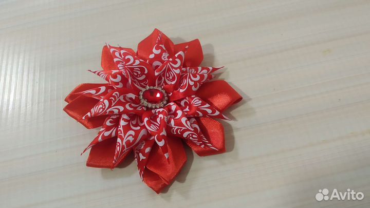 Бантик Резинка для волос для девочек школьный