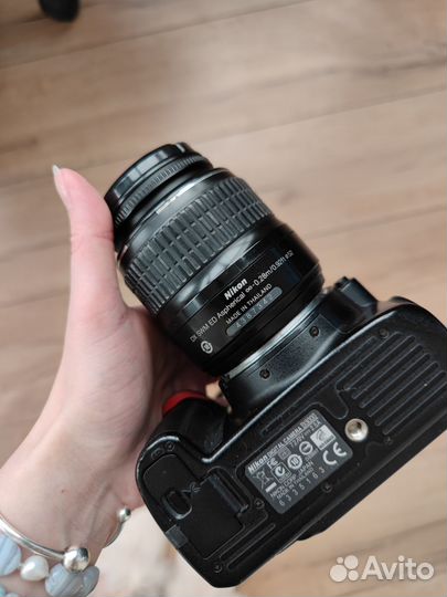 Зеркальный фотоаппарат nikon d3000+nikkor 18-55