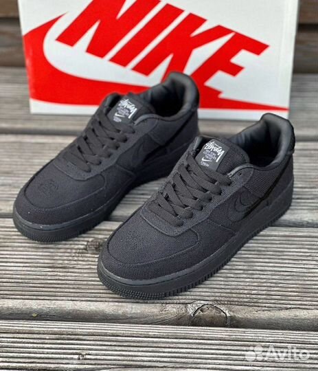 Nike air force 1 чёрные разм. 36