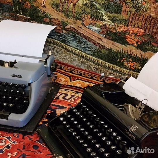 Печатные пишущие машинки 