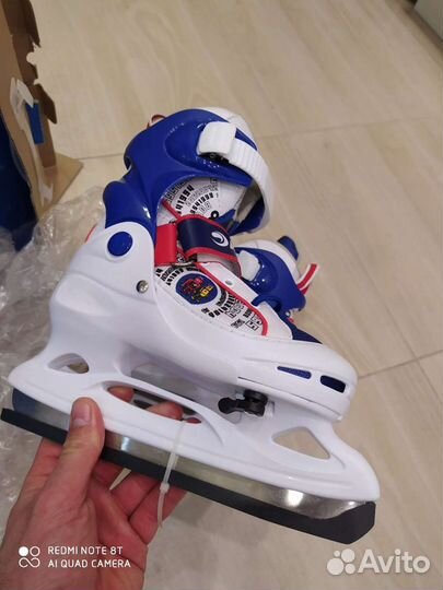 Коньки детские, хоккейные раздвижные