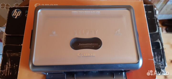 Компактный принтер печати фотографий canon cp500